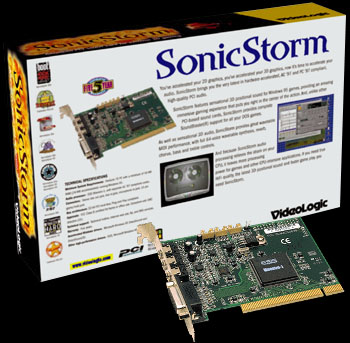 The back of the Sonic Storm box and the Sonic Storm card